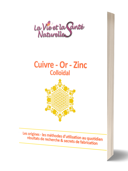 Les vertus de l'or - cuivre - zinc colloïdal