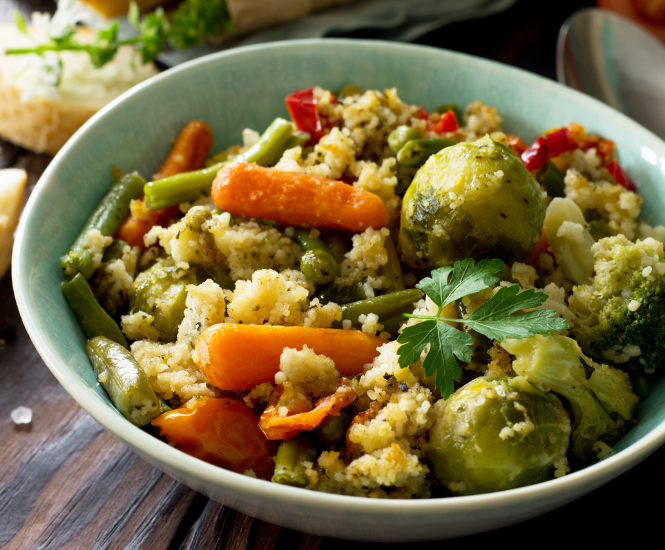 repas sain et végétal